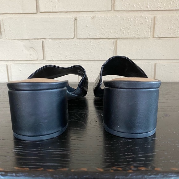 Lane Bryant Dream Cloud Braided Slide Heel Shoes Sandals Worn Once 10 W - Picture 5 of 7